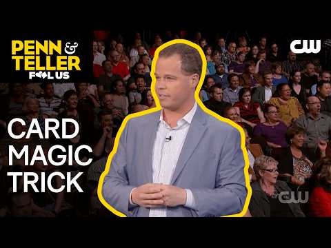 Magician Performs Jumbo Card Magic Trick | Penn & Teller: Fool Us | The CW