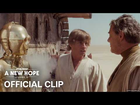 Luke Skywalker Meets R2-D2 and C-3PO | Official Clip