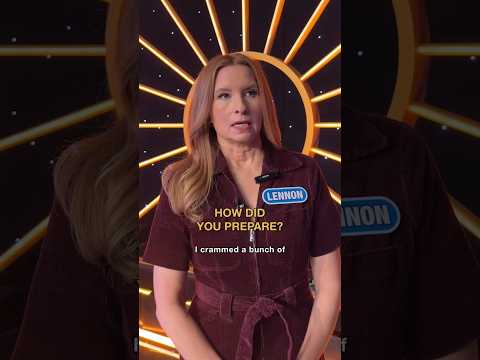 Lennon Parham is simultaneously completely prepared and underprepared. ✨ #CelebrityWheelOfFortune