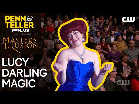 Magician Lucy Darling Performs Magic Tricks on Masters of Illusion and Penn & Teller: Fool Us The CW