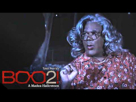 Madea meets the Grim Reaper 💀 Boo 2! A Madea Halloween | Tyler Perry, Tyler Perry