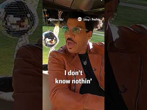 Lionel don’t know nothin’ bout no huntin’ and fishin’ 🤭