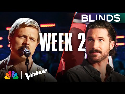 INCREDIBLE Blind Auditions from Week 2 | The Voice | NBC